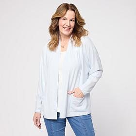 "As Is" G by Giuliana Open Front Knit Cardigan