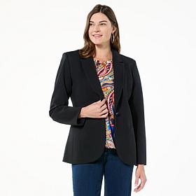 "As Is" G by Giuliana Ponte Knit Blazer
