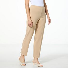"As Is" G by Giuliana Pull-On Straight-Leg Ankle Pant
