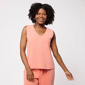 "As Is" G by Giuliana Sun Kissed Terry Tank
