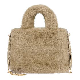 "As Is" G for Giuliana Faux Fur Crossbody/Tote
