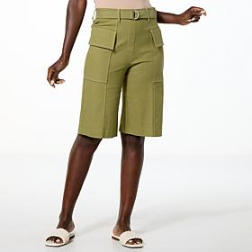 "As Is" GREY by Jhoan Sebastian Belted Bermuda Short