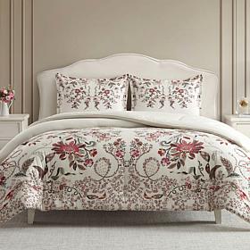 "As Is" Highclere Castle Evelyn 3-piece Comforter Set - Full/Queen