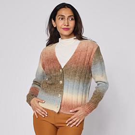 "As Is" HUE Ombré Cardigan