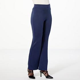 "As Is" IMAN Global Chic Ponte Knit Bootcut Pant