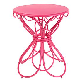 "As Is" Improvements 21" Scalloped Iron Table