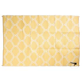 "As Is" Improvements 6' x 9' Solar LED Outdoor Rug