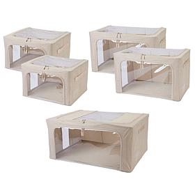 "As Is" Improvements Collapsible Storage Bins - Set of 5