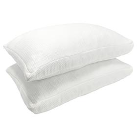 "As Is" Joy CleanBoss 5-Star Hotel Memory Cloud Set of 2 Pillows