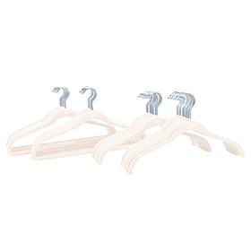 "As Is" Joy CleanBoss 60-piece Antimicrobial Hanger Set - Chrome
