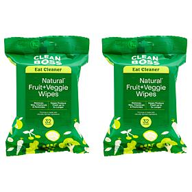 "As Is" JOY Eat Cleaner 64-count Fruit & Veggie Produce Cleaner To-...