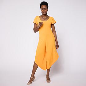 "As Is" Joy Performance Clean & Chic Butterfly Sleeve Flowy Jumper