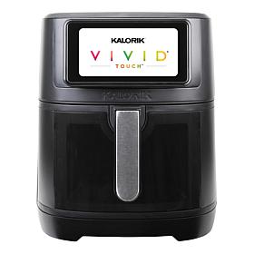 "As Is" Kalorik Vivid Touch 7qt High-Res Touchscreen Air Fryer with...