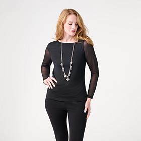 "As Is" KAP by Kaphill Asymmetrical Mesh Top