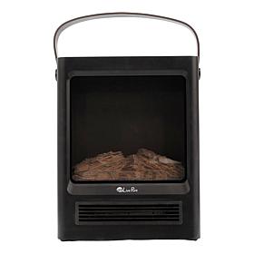 "As Is" LivePure 15" 1500W Crackle & Glow Heater and Fan