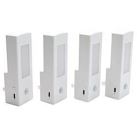 "As Is" Living Glow 6-in-1 Color-Changing Light with USB Charger 4-...