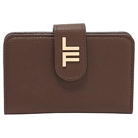 "As Is" London Fog Slim Pebble Snap Organizer Wallet