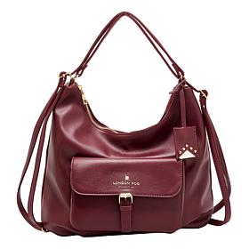 "As Is" London Fog Willow Convertible Handbag-to-Backpack