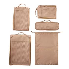 "As Is" Marcy McKenna Hamptons 5-piece Set Packing Cubes