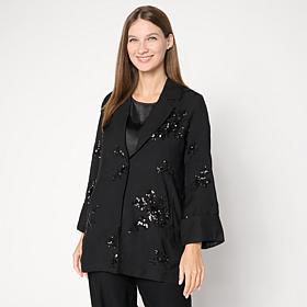 "As Is" MarlaWynne Embellished Sequin Jacket