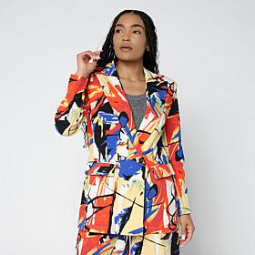 "As Is" Megan Renee Cotton Twill Blazer