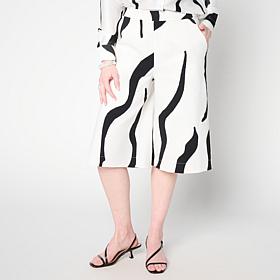 "As Is" Megan Renee Cotton Twill Culotte