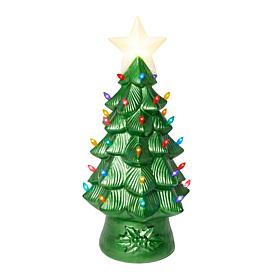 "As Is" Mr. Christmas 40 Tall Blow Mold Glowing Star Tree