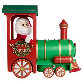 "As Is" Mr. Christmas Lit Musical Santa Train Circler