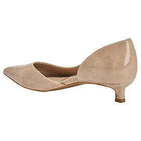 "As Is" Naturalizer Gallent D'Orsay Pump with Kitten Heel