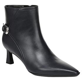 "As Is" Naturalizer Tucker Heeled Bootie with Zipper Closure