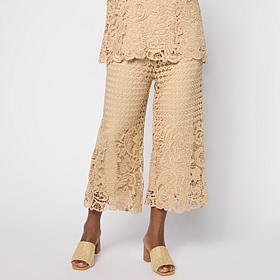 "As Is" Nina Leonard Elastic Waist Pull-On Cropped Pant