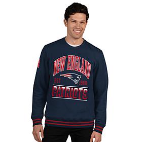 "As Is" Officially Licensed NFL Men's Crew-Neck Fleece Pullover by ...