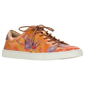 "As Is" Patricia Nash Designs Uma Leather Sneaker