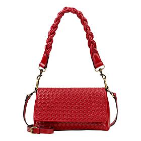 "As Is" Patricia Nash Madalina Woven Crossbody