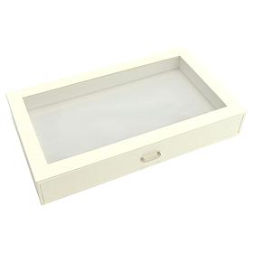 "As Is" Prestige™ Croco-Embossed Single Drawer Jewelry Box