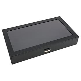 "As Is" Prestige™ Croco-Embossed Single Drawer Jewelry Box