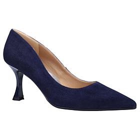 "As Is" Ron White Cynthia Suede Pump with All-Day Heels® Technology