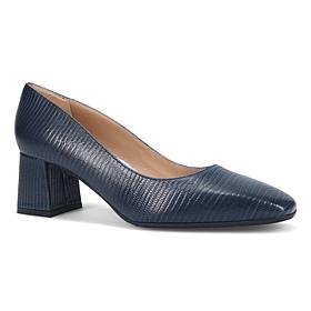 "As Is" Ron White Lucille Liz Leather Heeled Pump w/ All-Day Heels®...