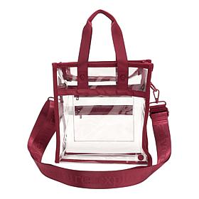 "As Is" Samantha Brown Think Clear Stadium Bag