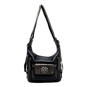 "As Is" Sharif Legacy Convertible 3-in-1 Leather Hobo Bag