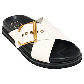As Is SHUSHOP® Barb X-Band Comfortable Slide Sandal