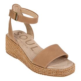 "As Is" SOUL Naturalizer Gloria Espadrille Wedge Heel
