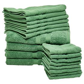 "As Is" South Street Loft 18-piece Zero Twist Soft Cotton Towel Set