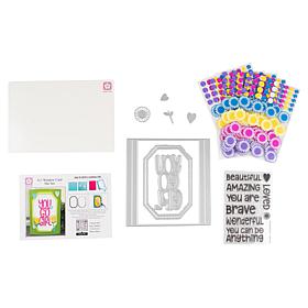 "As Is" Stamps of Life 5" x 7" Window Card Front Stamp and Die Set