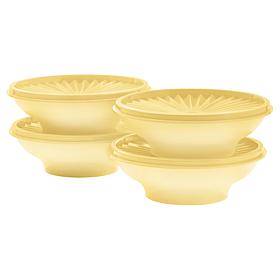 "As Is" Tupperware® 8-piece Heritage Sheer Servalier Bowl Set