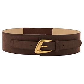 "As Is" Vince Camuto Stretch Buckle Wide Belt