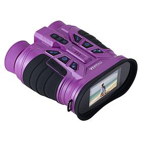 "As Is" Vivitar Digital Camera Binoculars with Night Vision plus Ac...