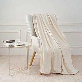 "As Is" Warm & Cozy Premium Plush 60" x 80" Throw