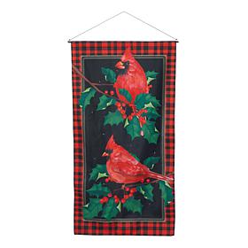 "As Is" Wind and Weather Polyester Hanging Door Banner