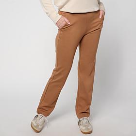 "As Is" WynneCollection 360 Stretch Straight-Leg Pant